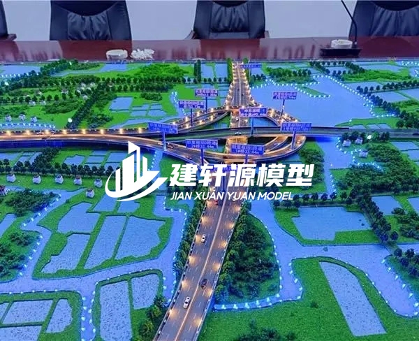 侯马高速公路沙盘定制